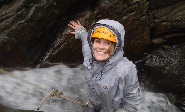 Gorge Scrambling is very popular activity and suitable for all. Ideal for a fun day out with family and friends.  There's lots of fun to be had, climb
